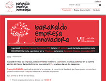 Tablet Screenshot of empresainnovadora.inguralde.info